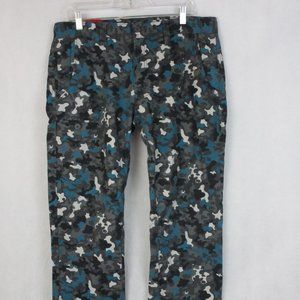 NWT Jordan Craig Tuquoise camo Pants Size 36 X 32